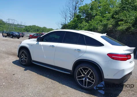 2019 Mercedes-Benz Amg Gle 43 Coupe 4Matic z USA, uszkodzony, nr VIN 4JGED6EB8KA155718